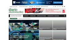 Desktop Screenshot of diarioelectronicohoy.com