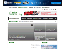 Tablet Screenshot of diarioelectronicohoy.com